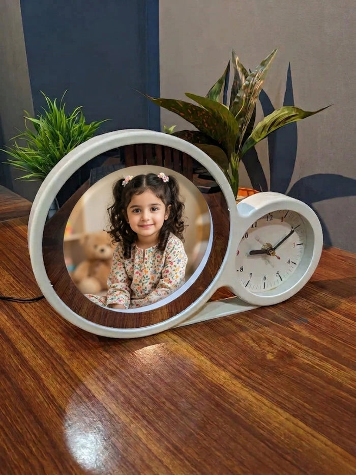 Magic Mirror Frame with Clock