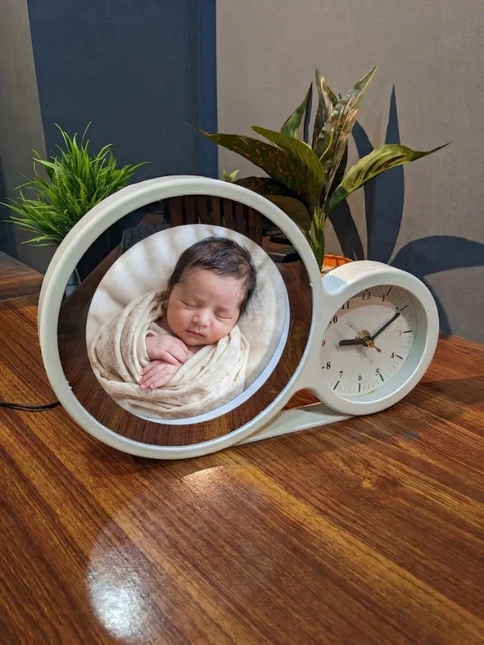 Magic Mirror Frame with Clock