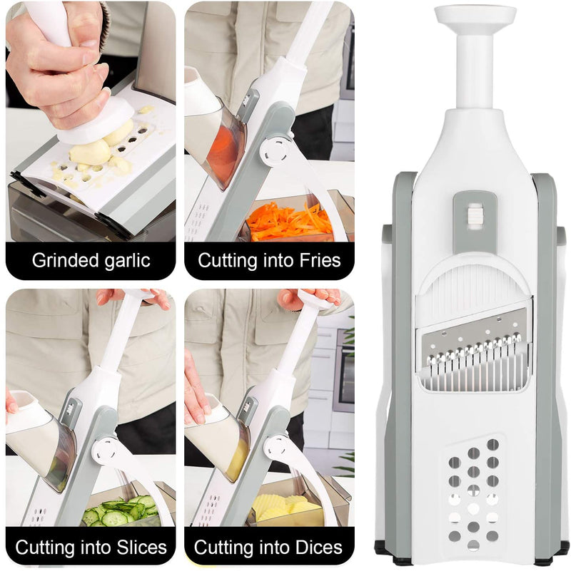 5in1 - Adjustable Mandoliner Safe Slicer